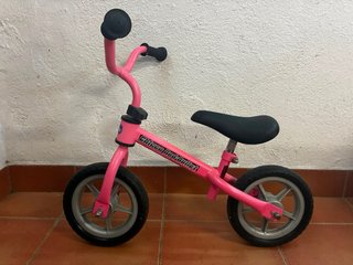 Bicicleta sin pedales Chicco Rosa