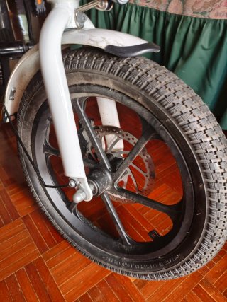 Bicicleta Elétrica a Pedais, dobrável hitway bk30