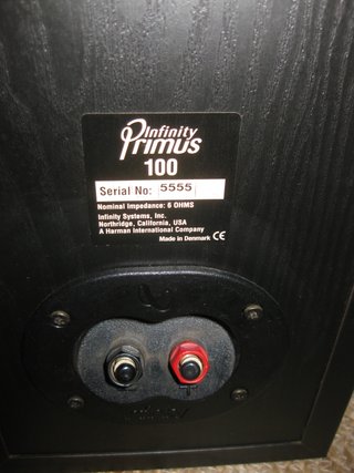 Infinity Primus 100 Altavoces (Pareja)