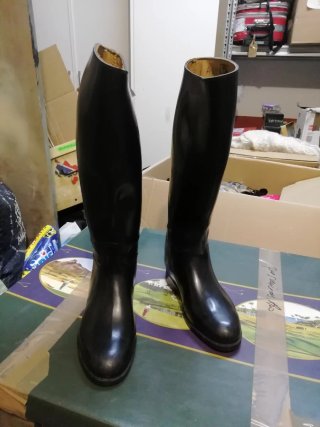 Botas de montar a caballo negras