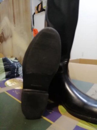 Botas de montar a caballo negras