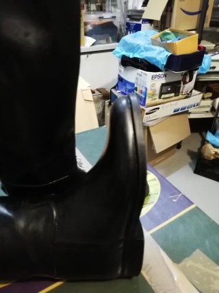 Botas de montar a caballo negras