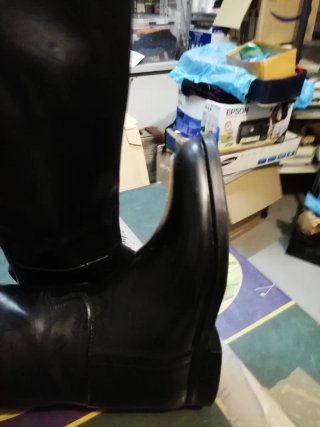 Botas de montar a caballo negras