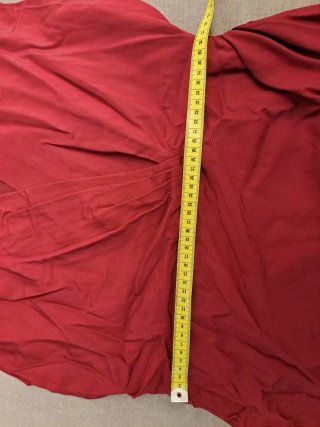 Vestido Mango granate talla L, con etiqueta