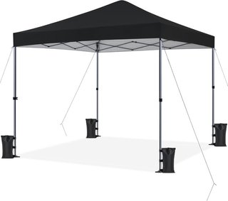 Gazebo Richiudibile Pieghevole Impermeabile 3x3 m in PVC