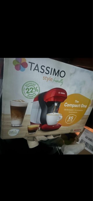 Cafetera Tassimo Bosch Compact One Roja