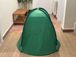 Tienda de campaña infantil verde