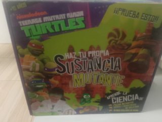 Kit Científico Tortugas Ninja Sustancia Mutante