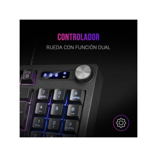 Mars Gaming MKREVOES teclado compacto