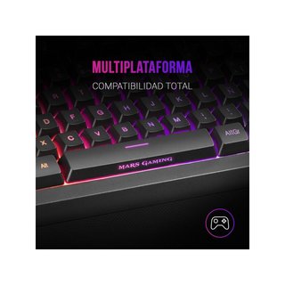 Mars Gaming MKREVOES teclado compacto