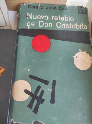 LIBROS DE CAMILO JOSÉ CELA FIRMADOS