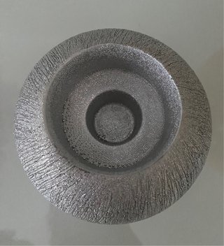 Conjunto 2 portavelas plateados