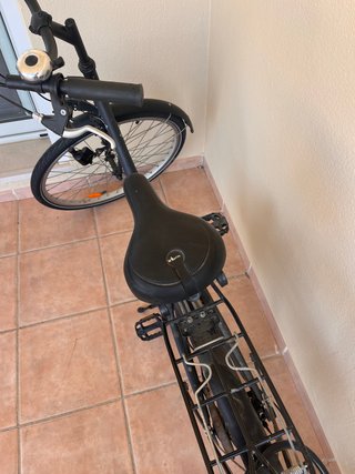 Bicicleta Paseo BTWIN Negra