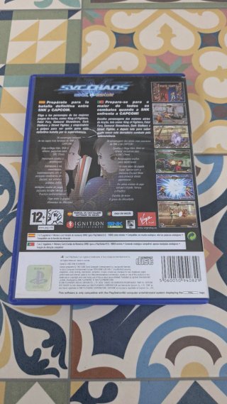 🇪🇸 SVC Chaos SNK vs Capcom Ps2