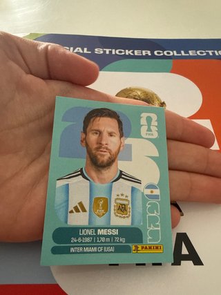 Cromo Messi Inter Miami CF FIFA