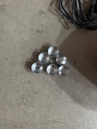 Tapones metálicos para postes de 40mm