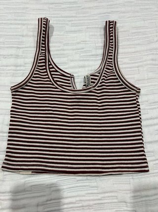 Top Rayas Pull&Bear