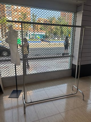 Perchero Metálico Plata