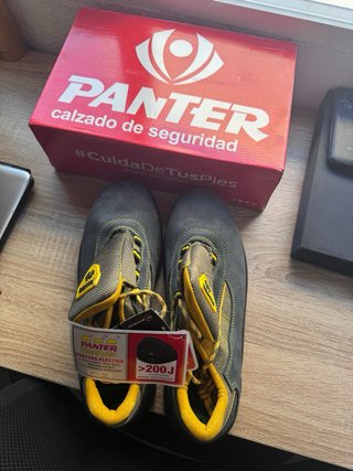 Zapatos Seguridad Panter SUMUN Talla 42 Nuevos