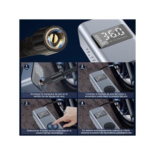 HYCHIKA B0C2P2J4JG compresor aire portátil