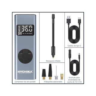 HYCHIKA B0C2P2J4JG compresor aire portátil