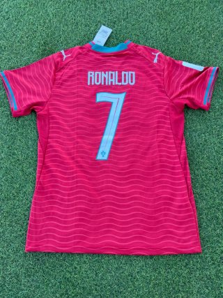 Camiseta Portugal Cristiano 7  Roja Nueva