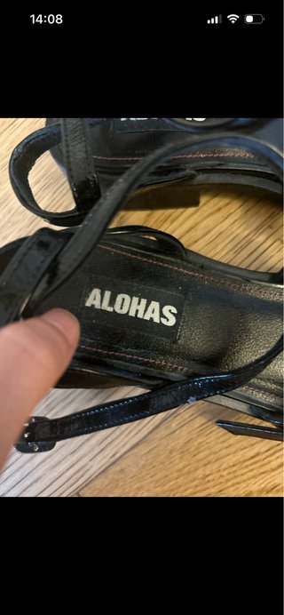 Alohas Mary Jane Scarpe Aperte Quasi Nuove