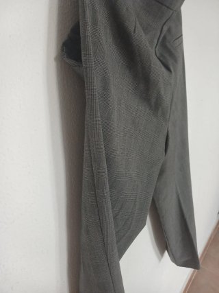 Pantalón Zara Gris Talla S