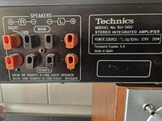 Amplificador Integrado Estéreo Technics SU-500