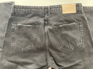 PANTALÓN VAQUERO NEGRO HOMBRE WIDE LEG