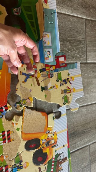 Puzzle Gigante Galt Construcción