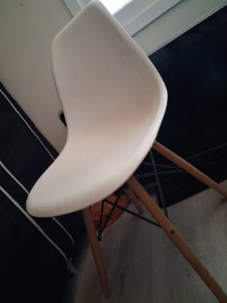 Silla Comedor Polipropileno y Haya