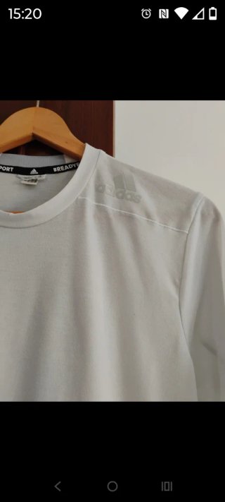 Camiseta Adidas Hombre Talla M Blanca