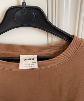 Jersey Pull&Bear marrón talla S