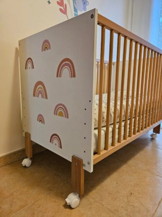 Cuna colecho convertible 120x60
