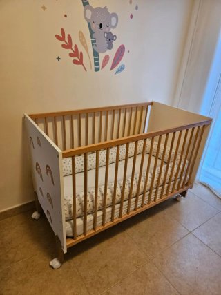 Cuna colecho convertible 120x60