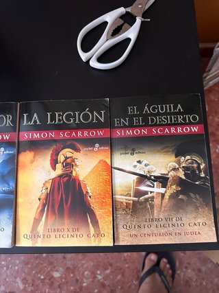 Simon Scarrow libros del 7 al 10 Licinio Cato