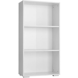 Scaffale per libri Lexi 3 ripiani 60 x 30 x 115 cm · Metallo