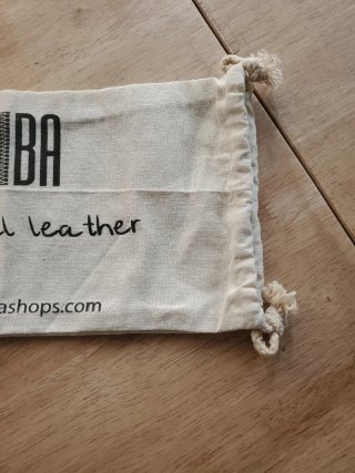 Bolsa de tela Biba beige