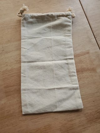 Bolsa de tela Biba beige