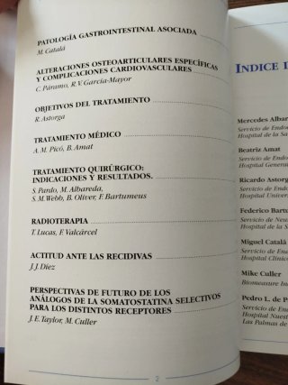 Libro Acromegalia de Susan Webb. Endocrinología.