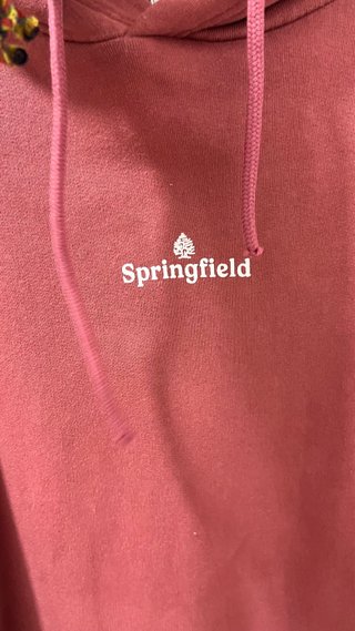 Sudadera Springfield Roja