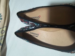 Bailarinas brillantes lentejuelas multicolor