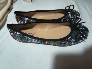 Bailarinas brillantes lentejuelas multicolor