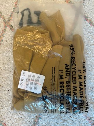 Vestido ASOS mostaza - nuevo con etiquetas