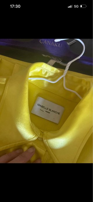 Completo Isabelle Blanche giallo