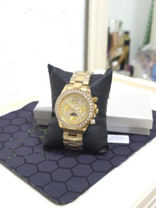 Reloj Olevs Automático Dorado Hombre