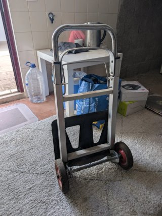 Carrinho de Carga Metálico