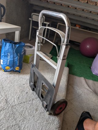 Carrinho de Carga Metálico