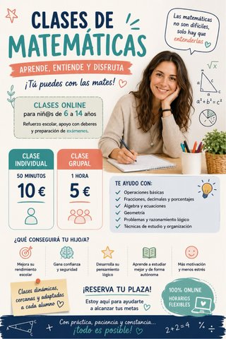 Clases de matemáticas